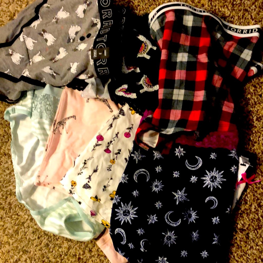 Torrid new with tags bundle of underwear